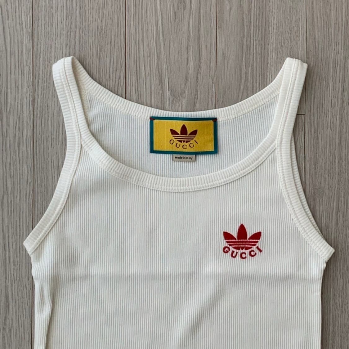GUCCI X ADIDAS Cotton Tank Top (XXS) 상품이미지2