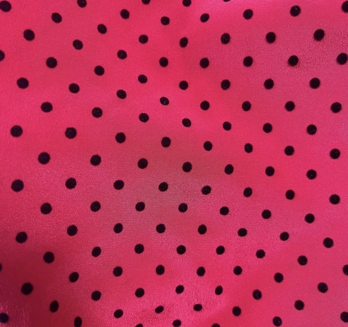 [BTS 진님 착용] 생로랑 21AW 레드 도트 실크 셔츠 상품이미지5