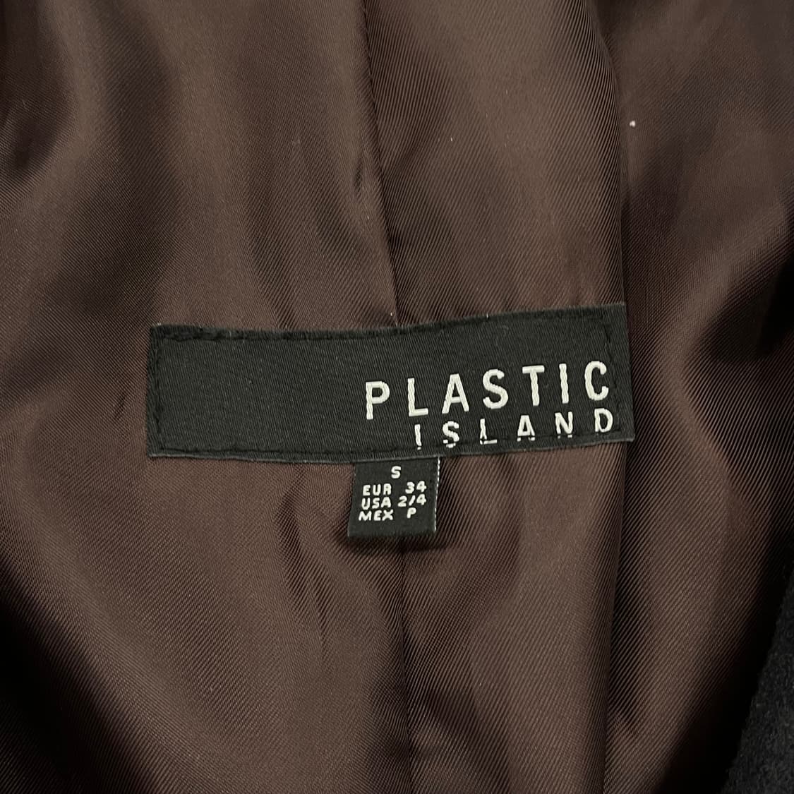 S 플라스틱아일랜드 울 금장버튼 자켓 상품이미지5