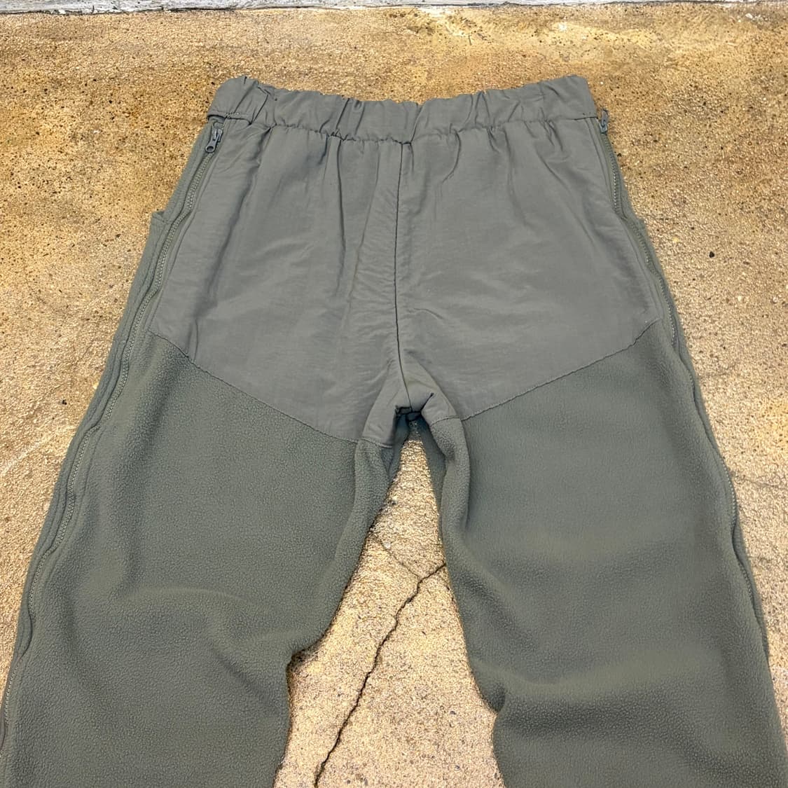 90s Made in USA 빈티지 밀리터리 플리스 후리스 팬츠 상품이미지10