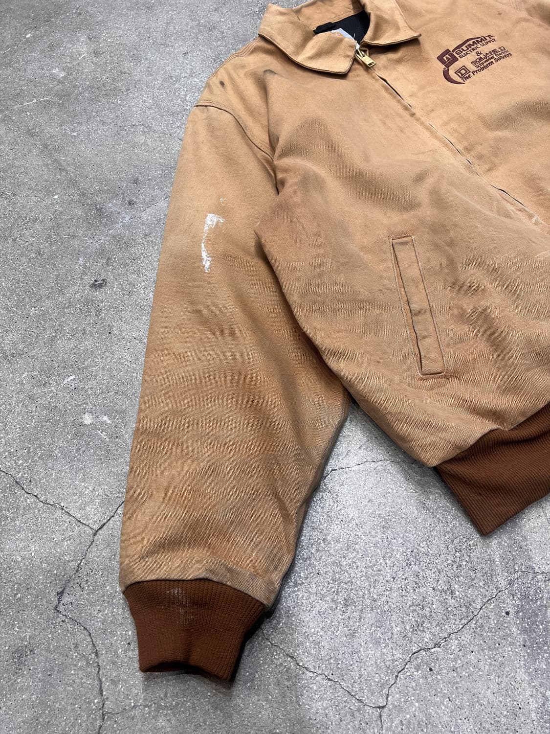 00‘s 칼하트 빈티지 J98 BRN 썬페이드 액티브 자켓 상품이미지5