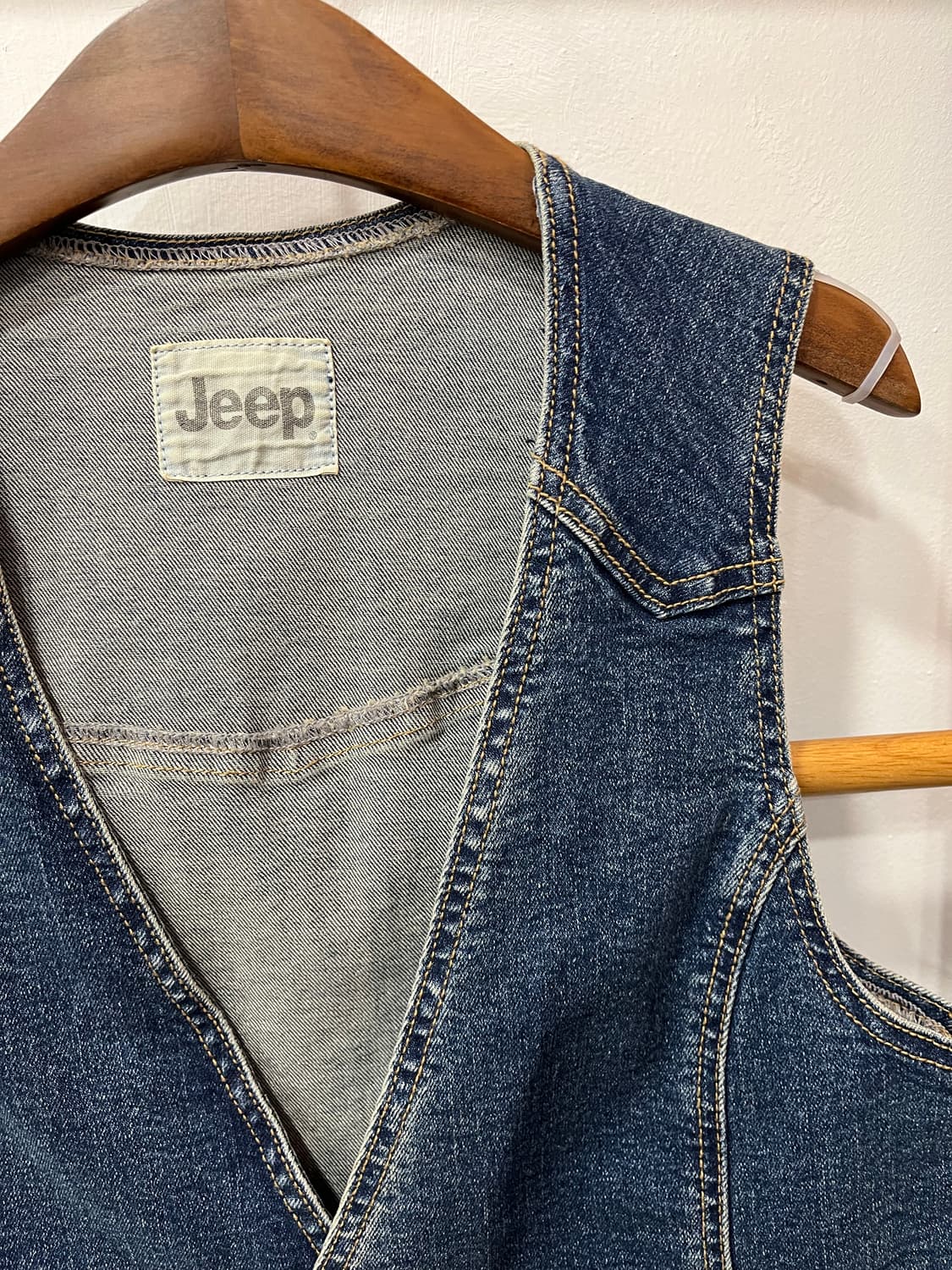 Jeep 데님조끼 상품이미지3