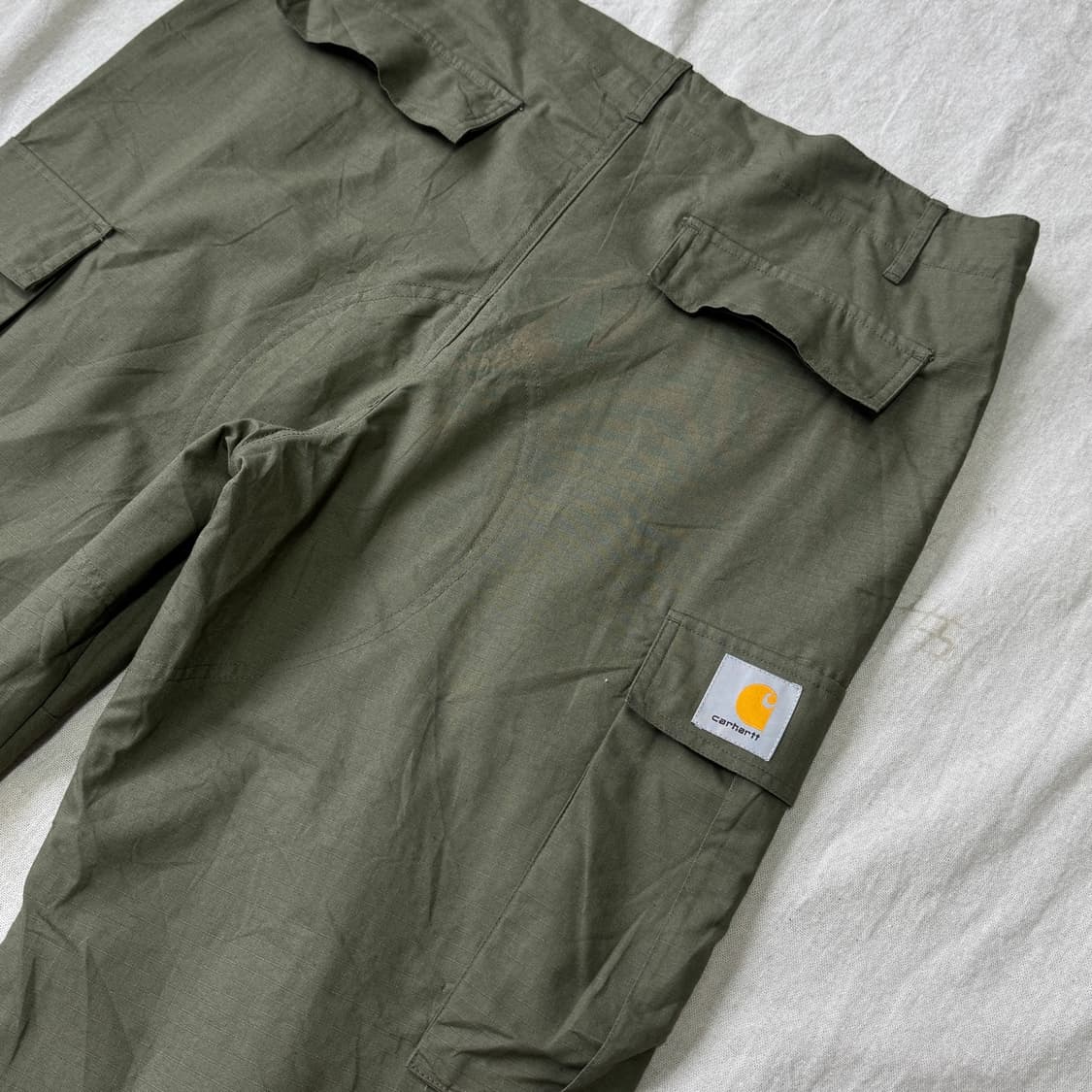칼하트 코튼 카키 카고팬츠 XL 상품이미지2