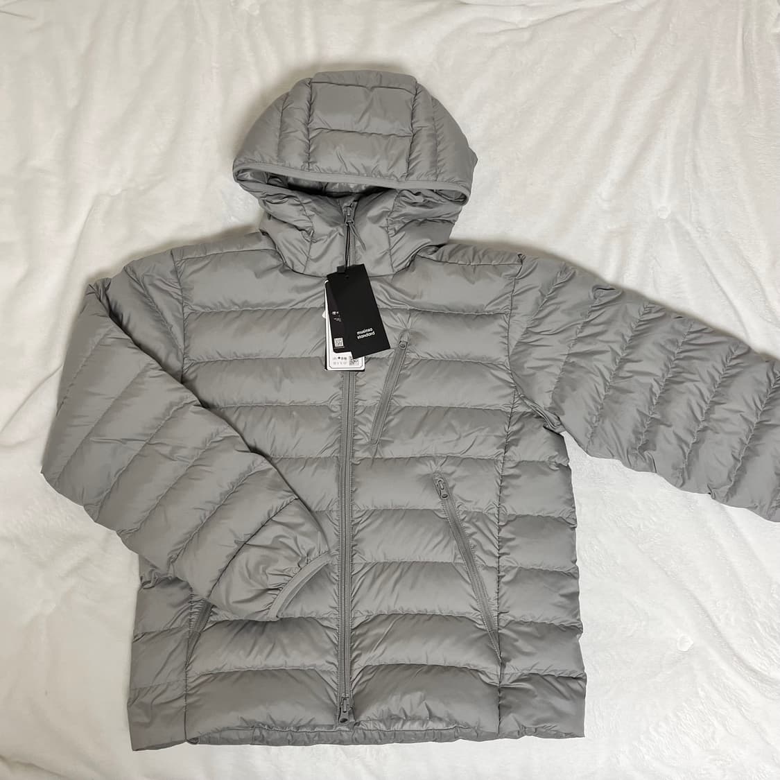 무신사스탠다드 시티레저드 후디드 라이트 그레이 m 상품이미지3