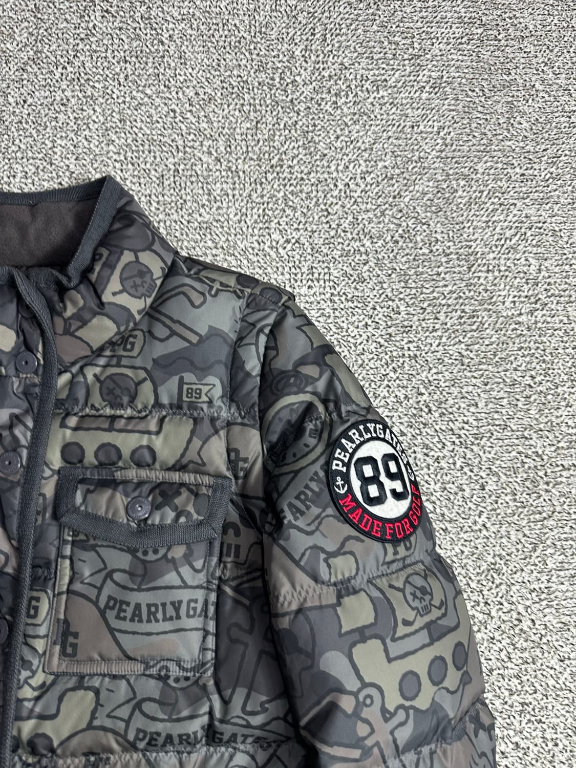 파리게이츠 오리털 패딩 (팔 탈부착) 상품이미지2