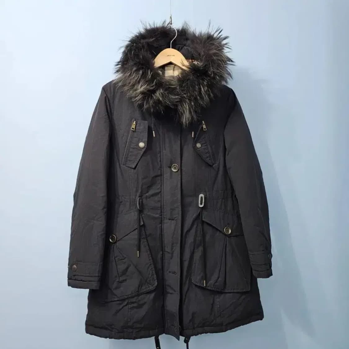 버버리 브릿 여성 패딩 코트 블랙 ~66 상품이미지2