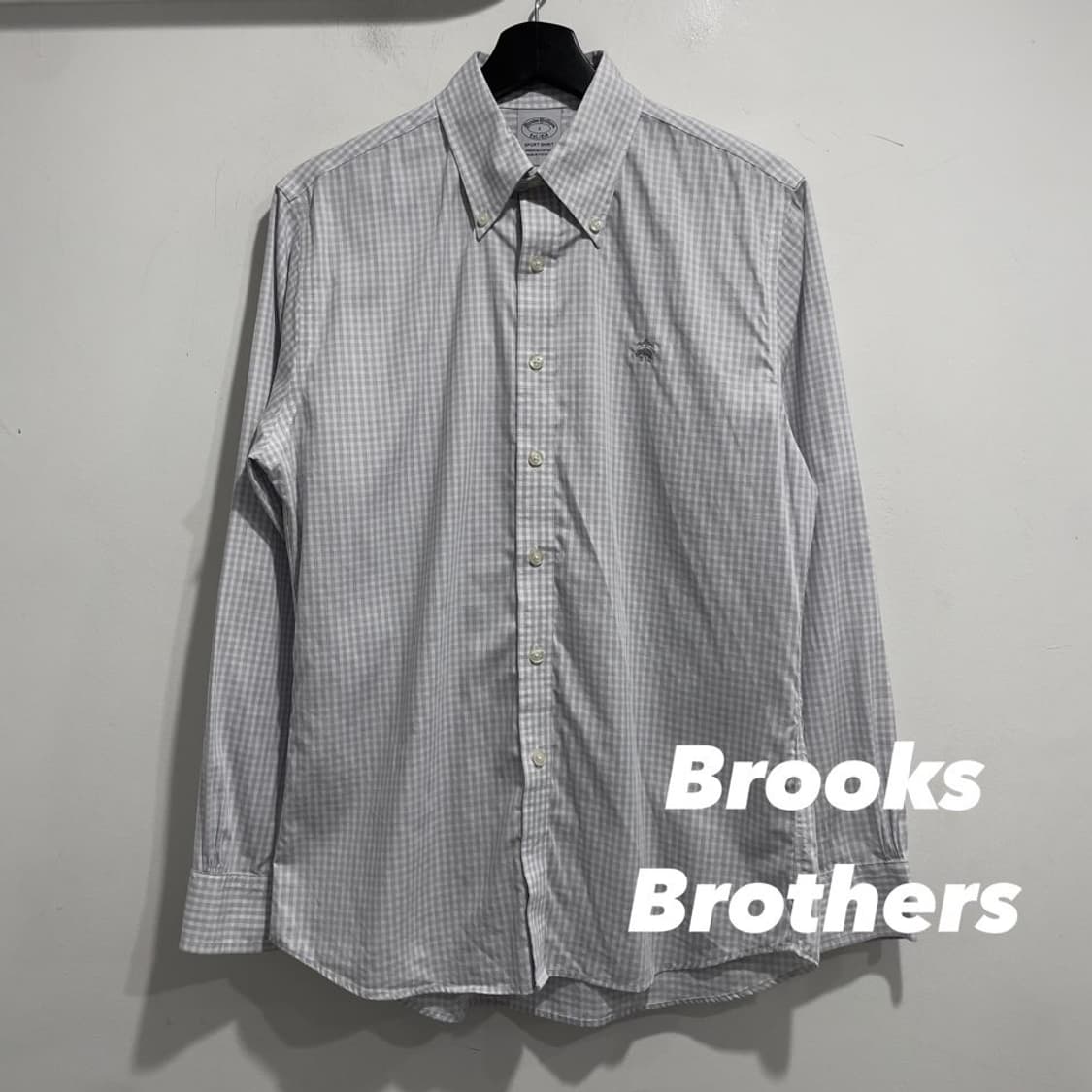 브룩스브라더스 체크 셔츠 상품이미지1