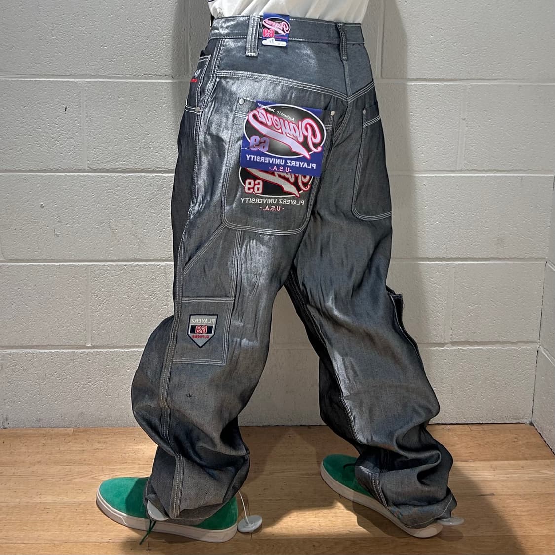 Hip-Hop Silver Capenter Pants 상품이미지3