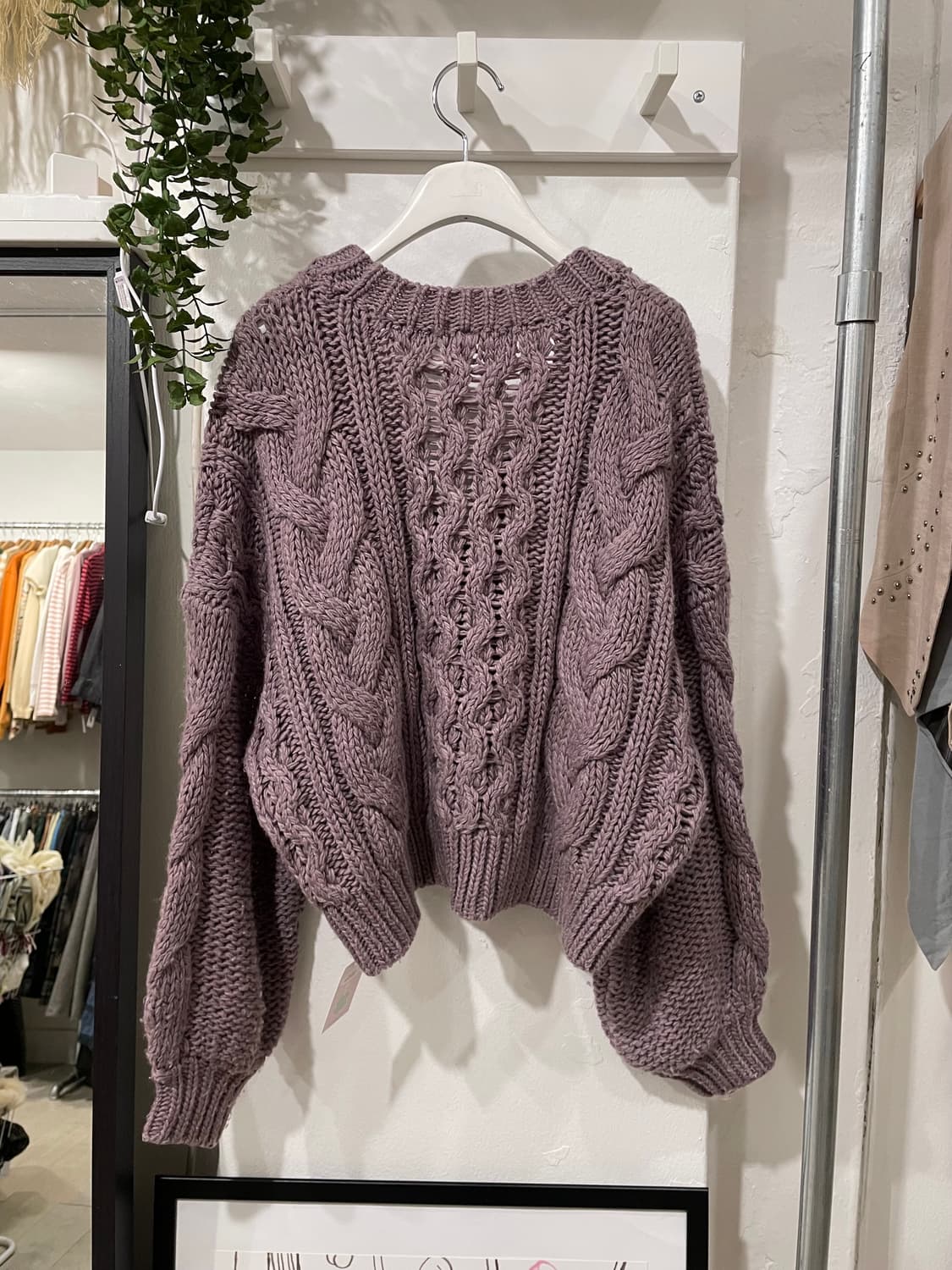 타로밀크티 꽈배기 가디건 상품이미지10