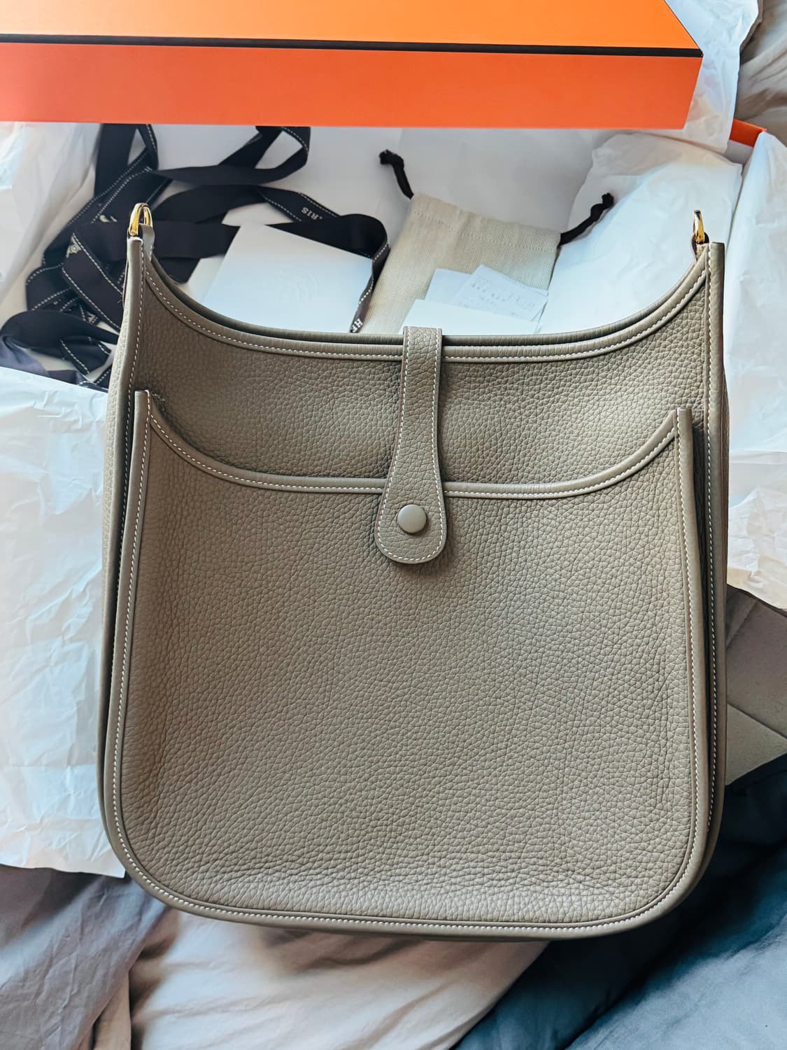 [K각인/인보이스] 에르메스 에블린 33 에토프 금장 (남성 강추) 상품이미지2