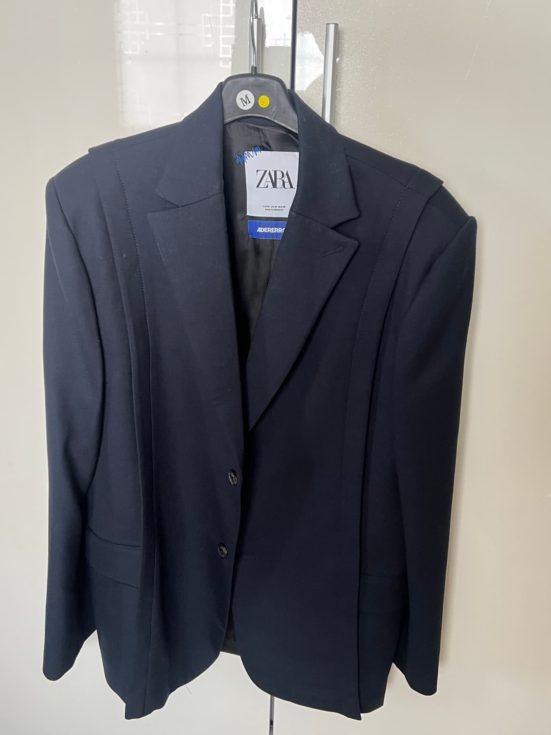 자라 x 아더에러 오버사이즈 블레이저 네이비 상품이미지2