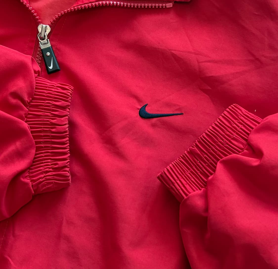 Nike 나이키 빈티지 스우시 레드 바람막이 상품이미지3