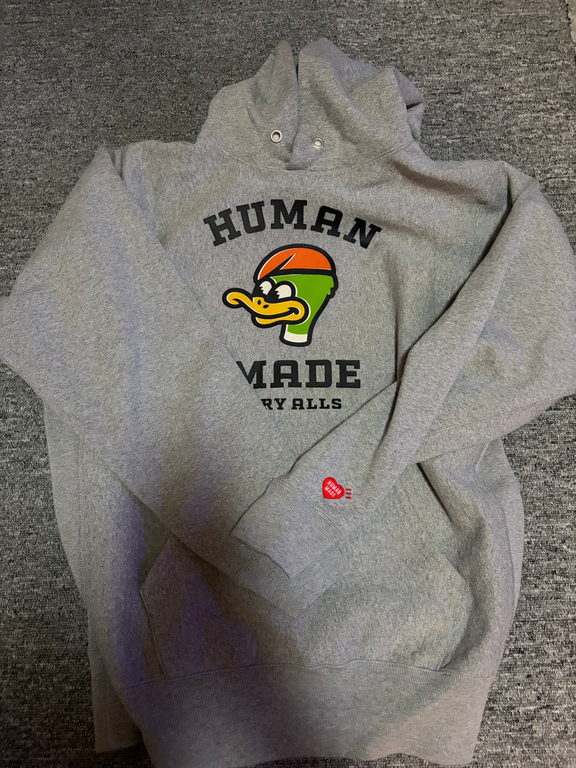 휴먼메이드 헤비웨이트 덕 후드 L사이즈 상품이미지1