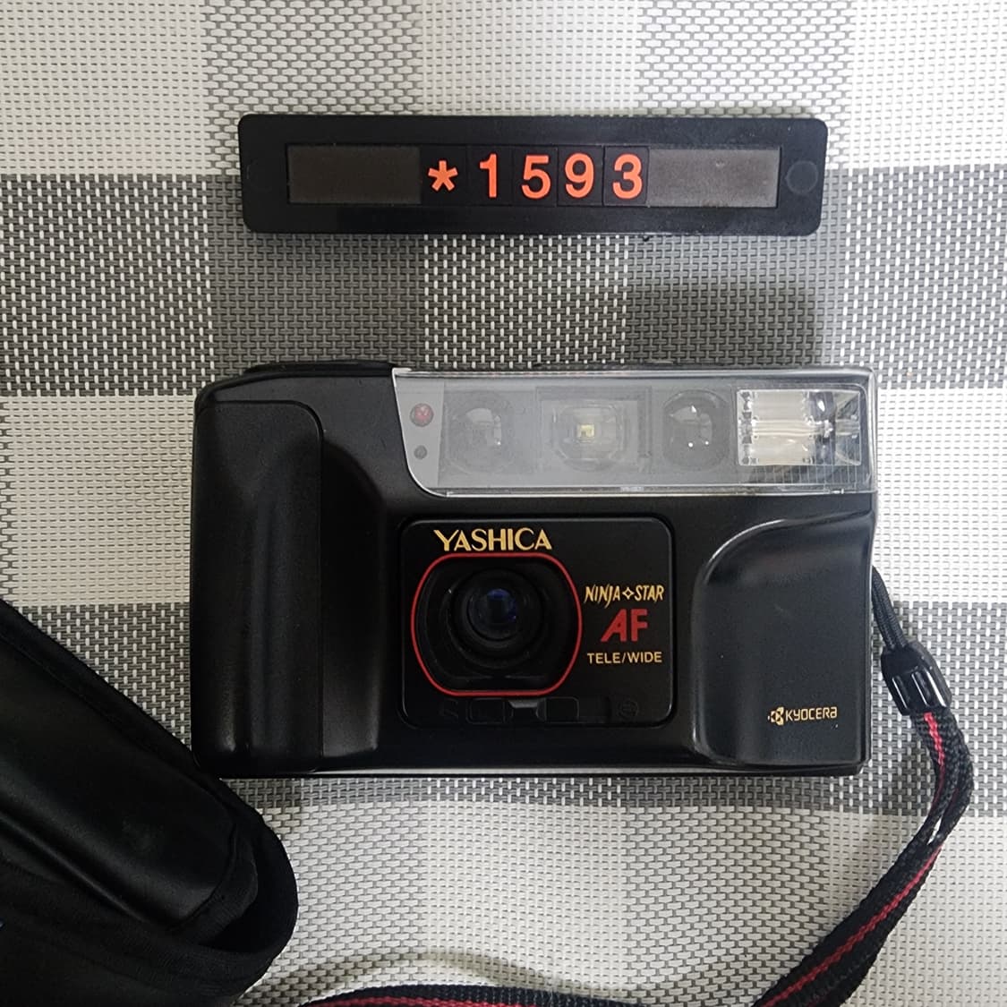 교세라 야시카 닌자 스타 AF 텔레 앤 와이드 필름카메라 파우치포함 상품이미지1