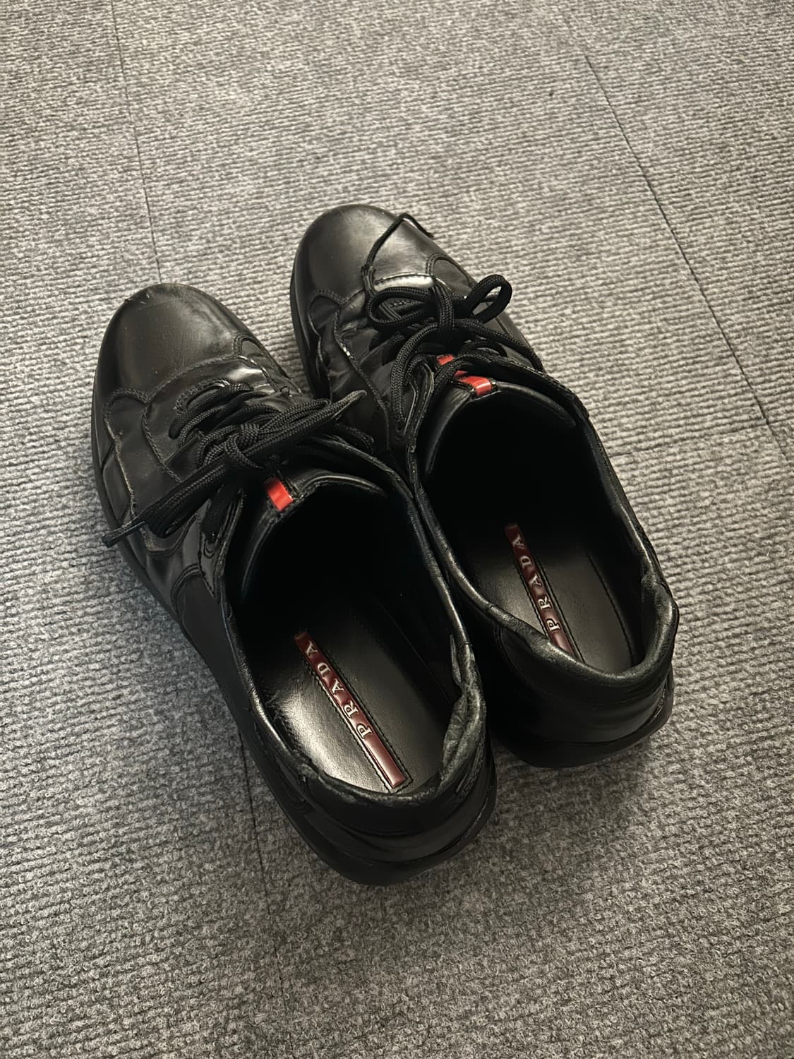 prada 스포츠 아메리카컵 나일론 블랙 8 (270~275) 상품이미지3