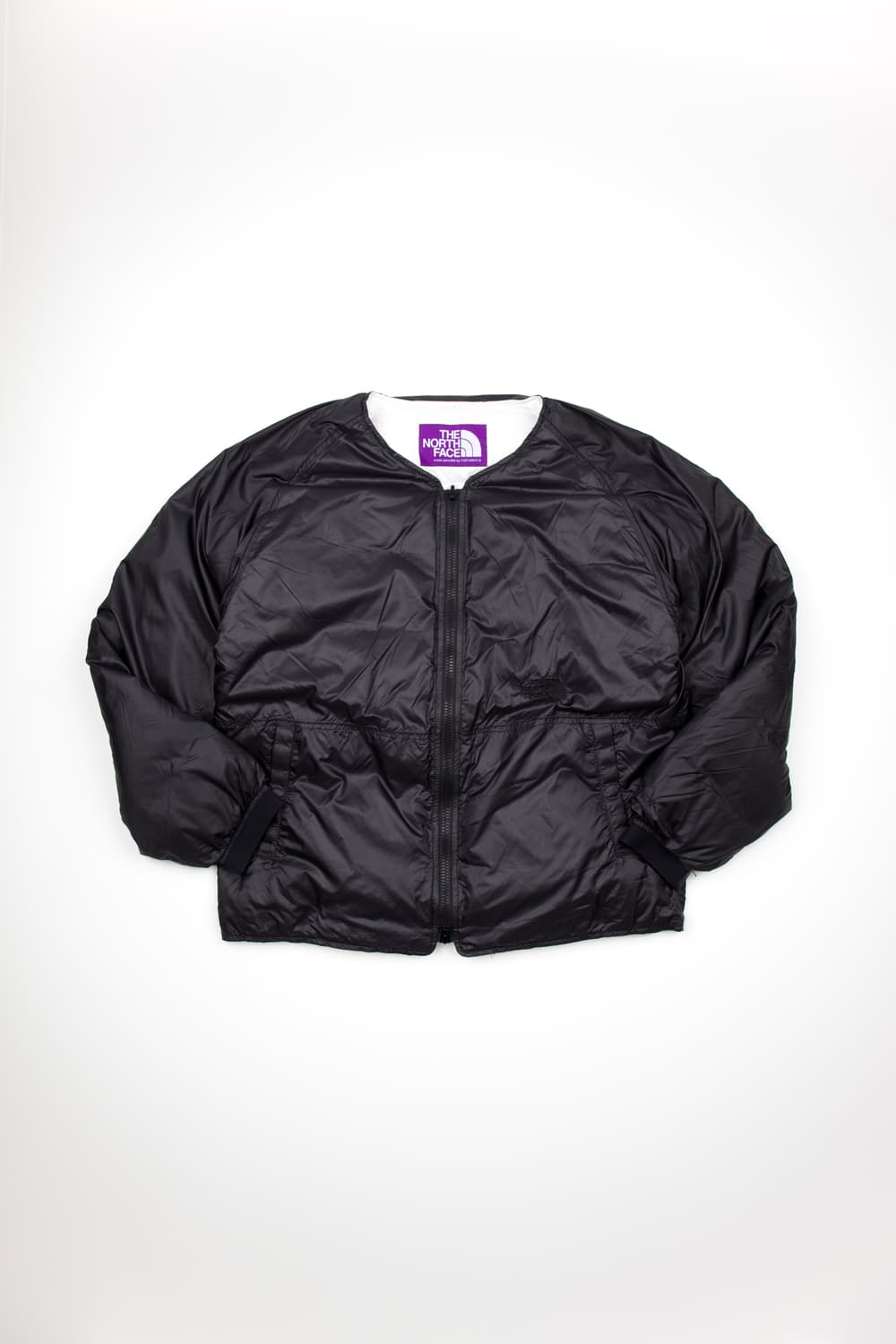 purple label 퍼텍스 리버시블 다운 가디건 블랙 상품이미지1