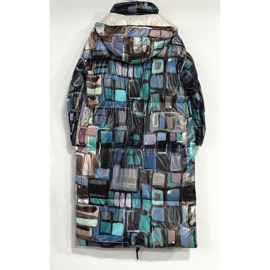 페트레이 리버시블 후드 롱 구스다운 패딩 상품이미지10