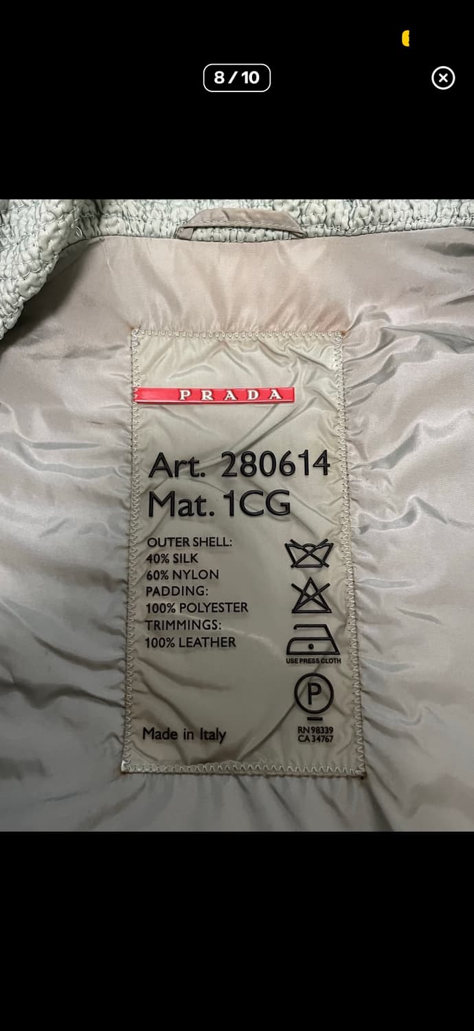 프라다 빈티지 자켓 상품이미지7