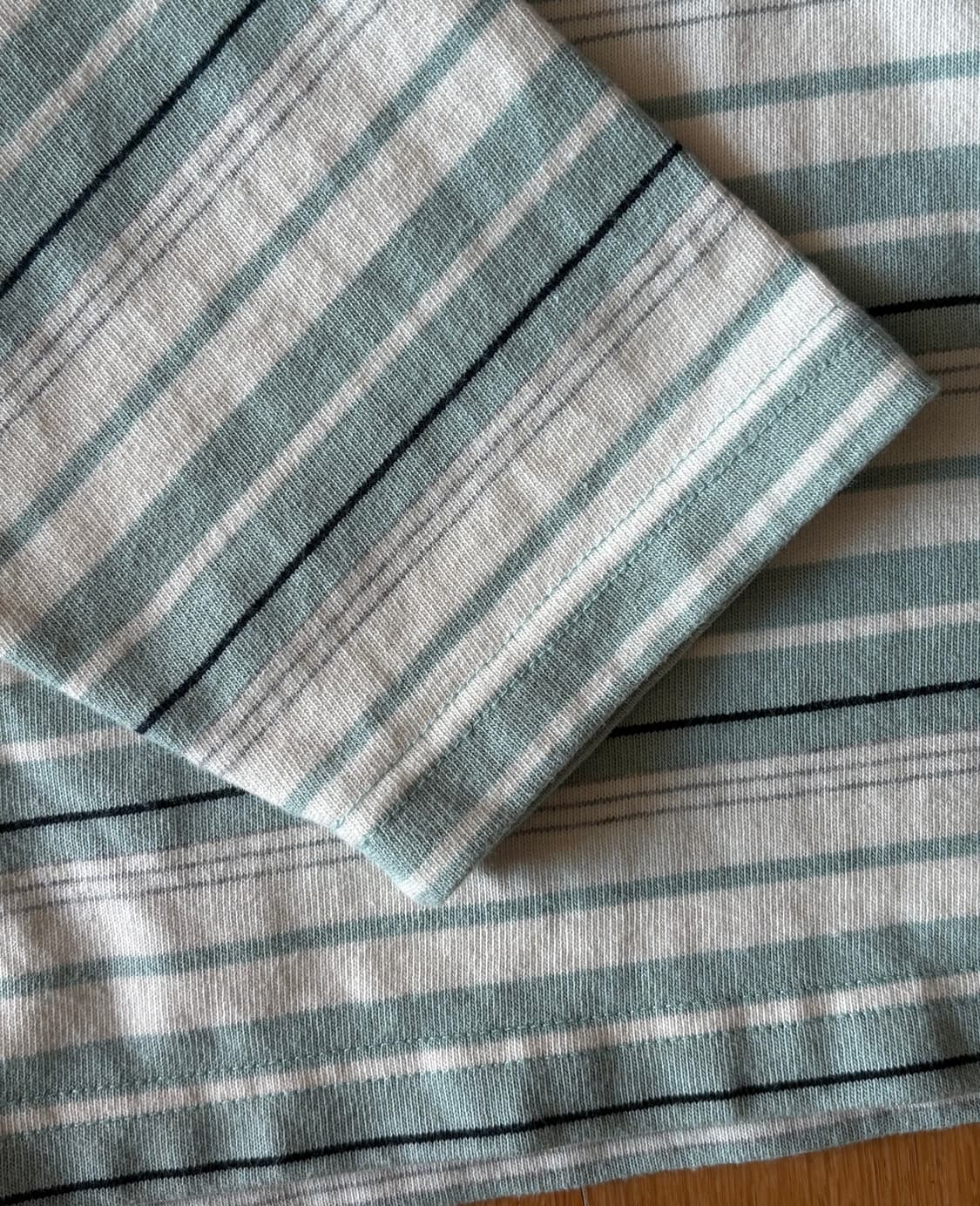 유니폼브릿지 빈티지 스트라이프 롱슬리브 M (민트) 상품이미지6