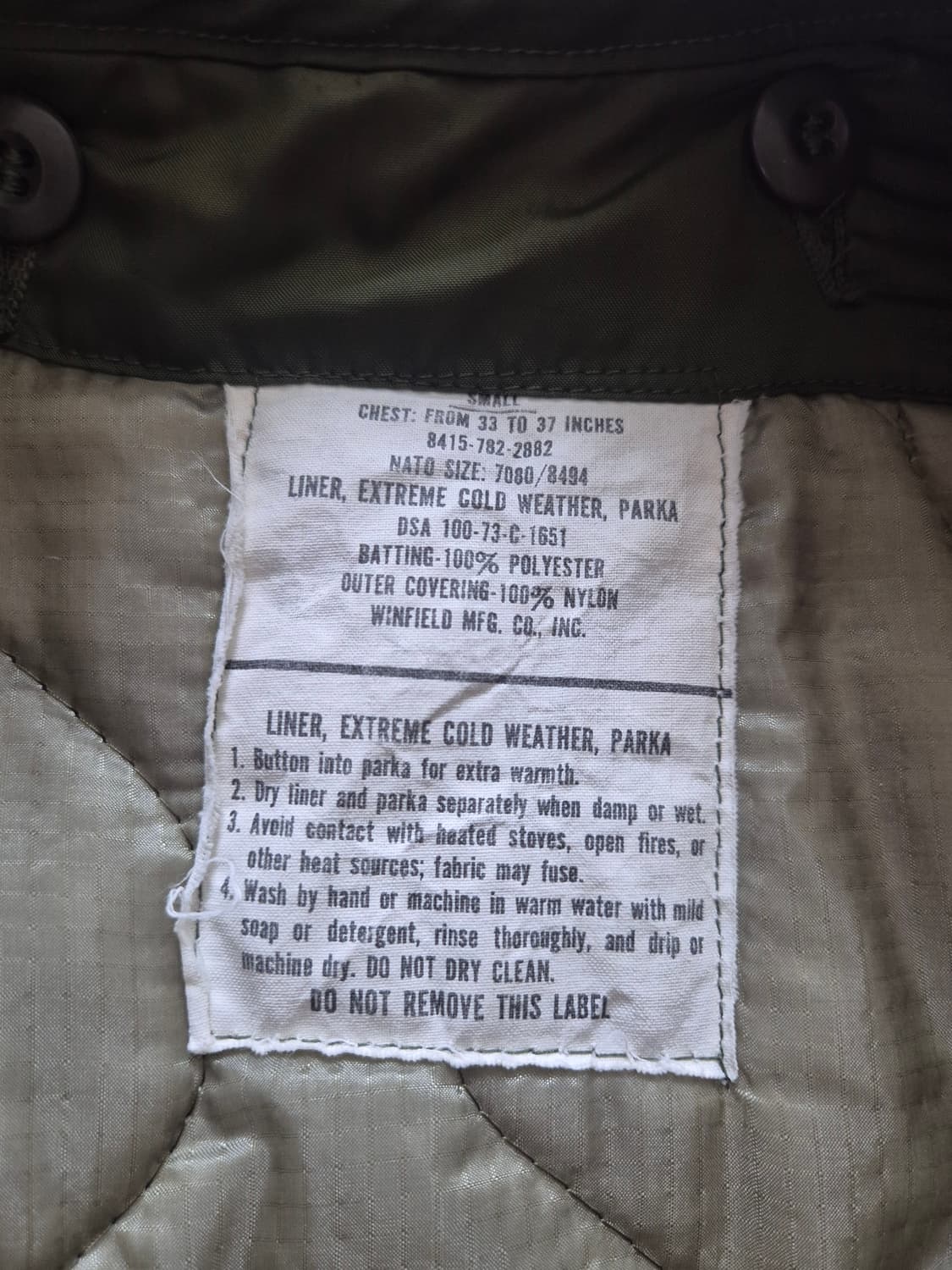 70s M65 피쉬테일 자켓 og 상품이미지6