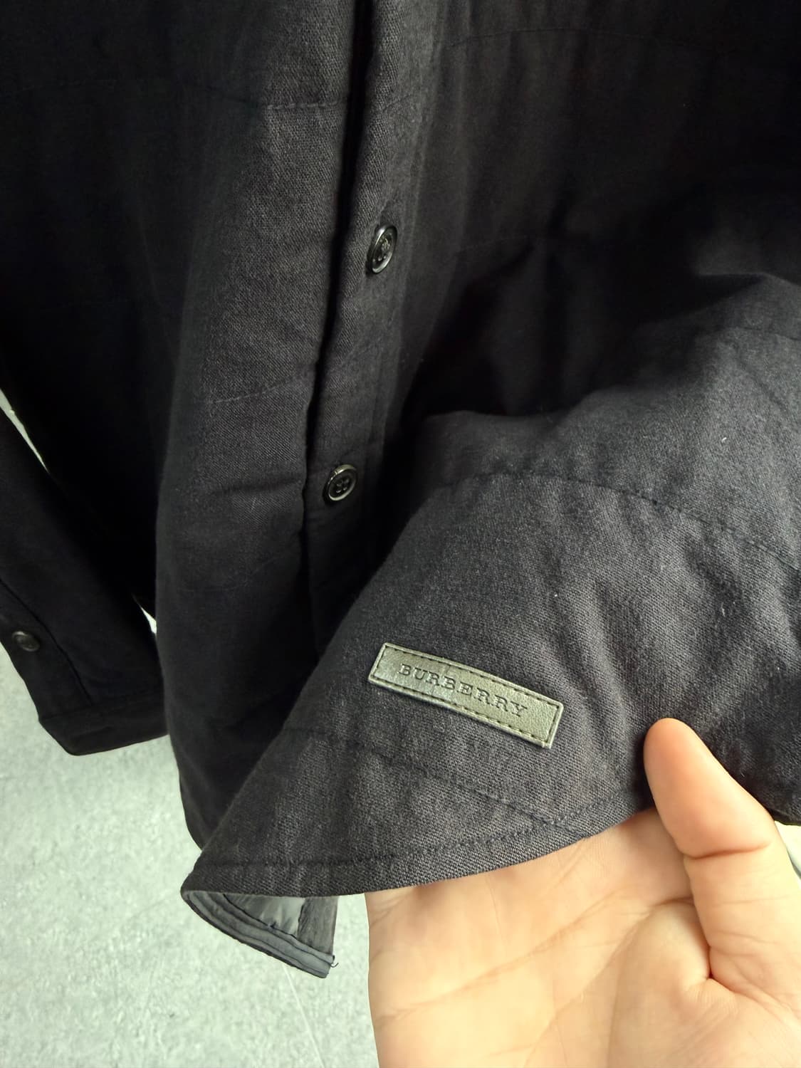 .XL/ 버버리 신형 투포켓 셔츠 패딩자켓 상품이미지6