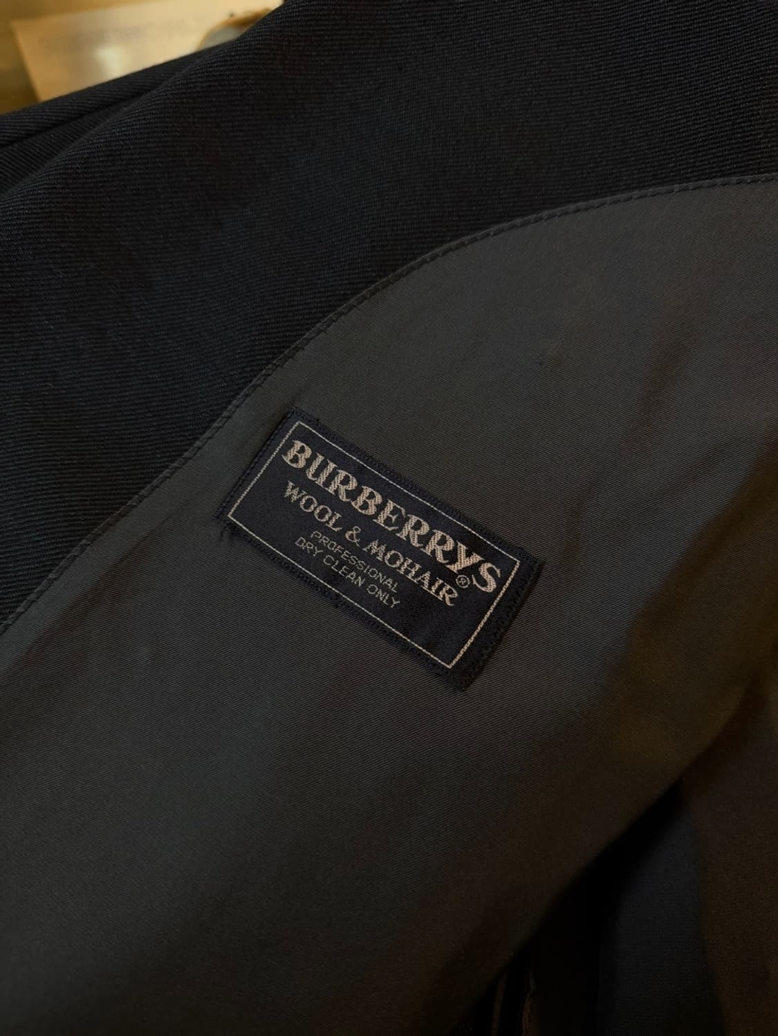 버버리 모헤어 더블 브레스티드 자켓 100 상품이미지10