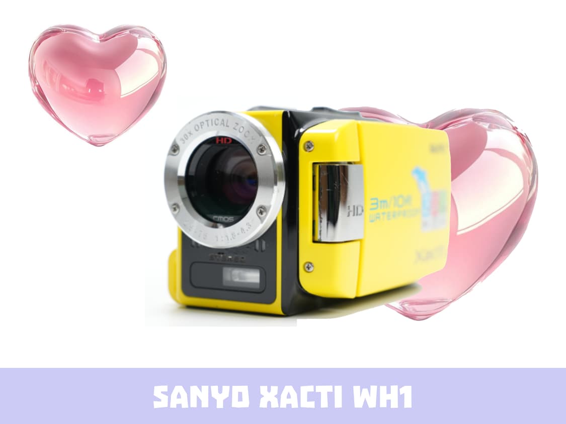 (자글자글감성) 산요작티 WH1 빈티지 캠코더 상품이미지3