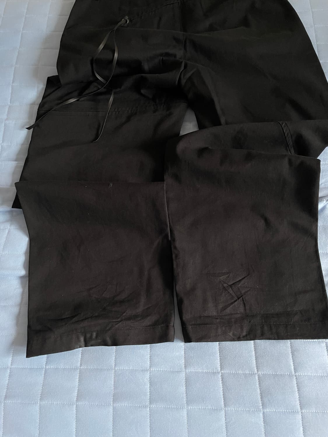 2 IL RYU fault split pants BLACK 상품이미지3