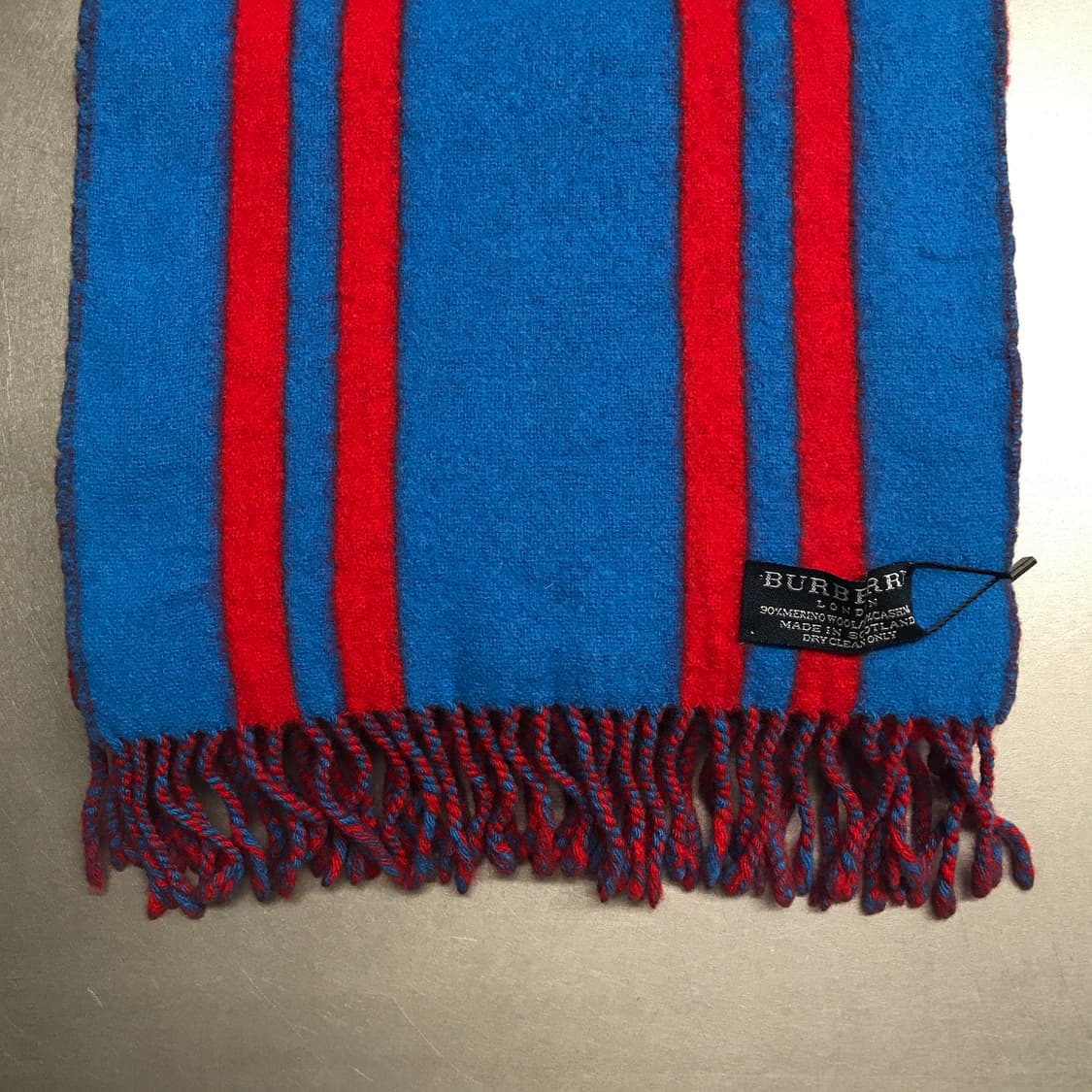 버버리 정품 메리노/캐시미어 머플러  상품이미지3