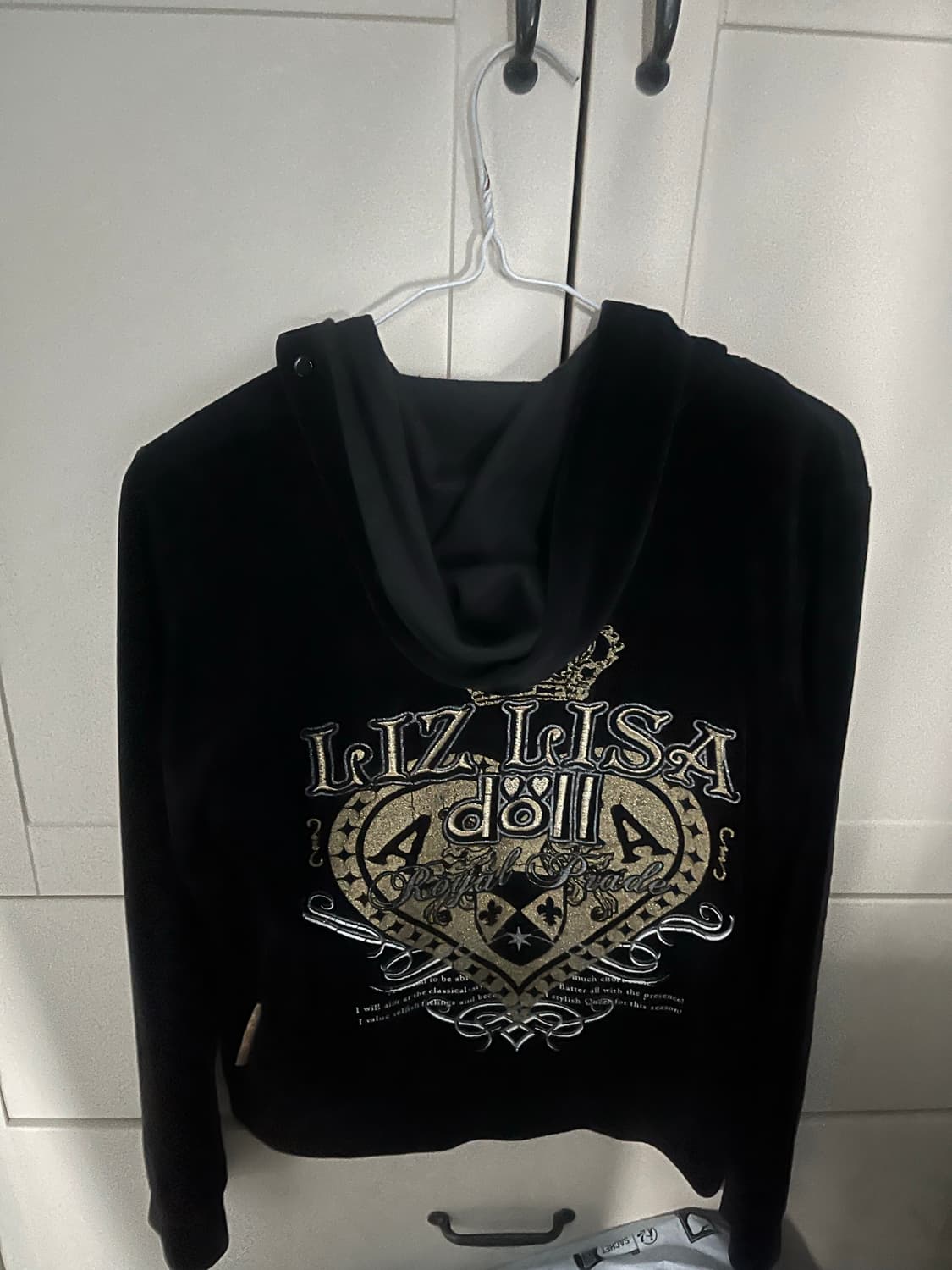 리즈리사 갸루 후드집업 상품이미지1