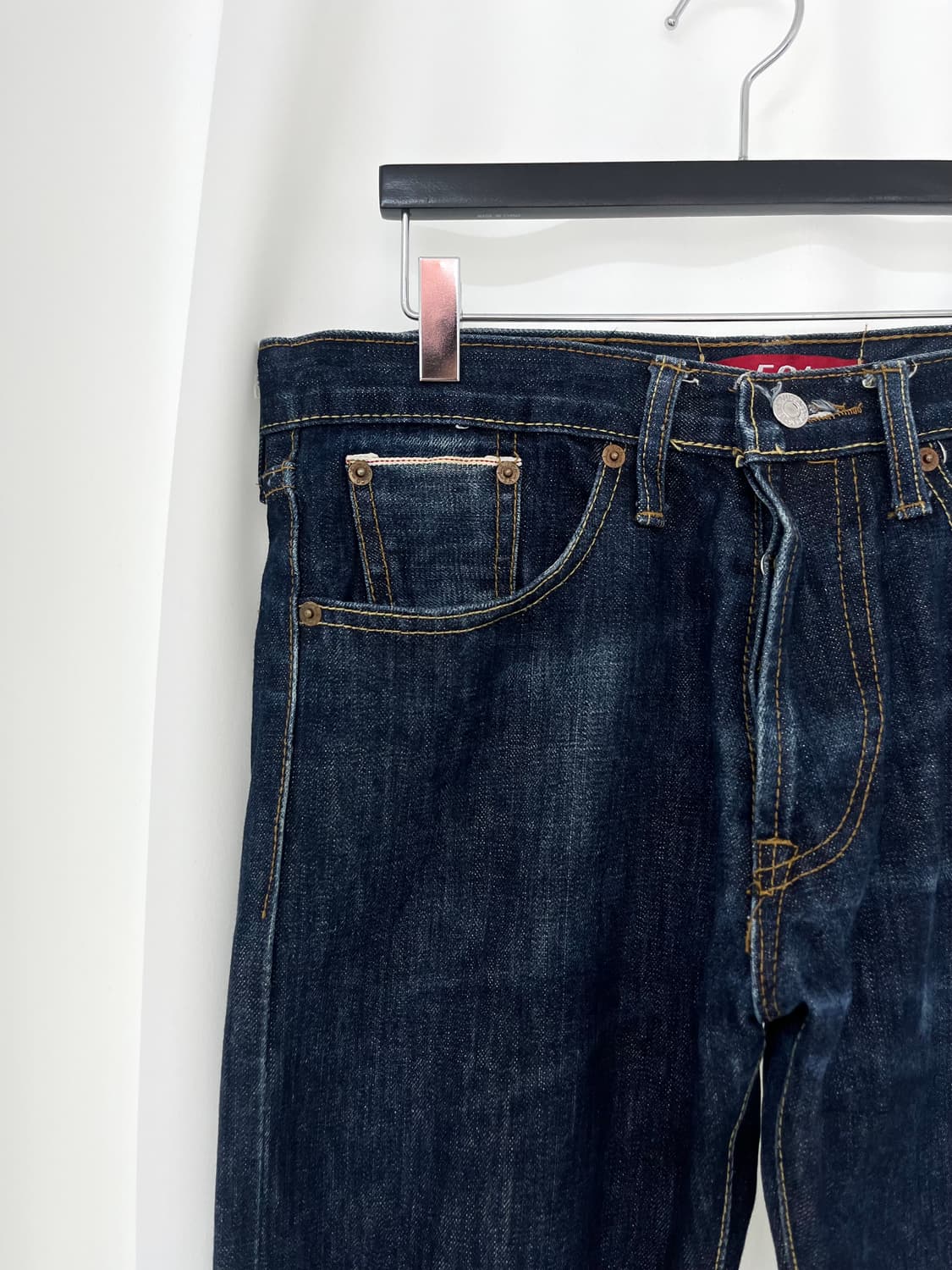 90's Levi's 501 BIG E selvage denim  상품이미지3