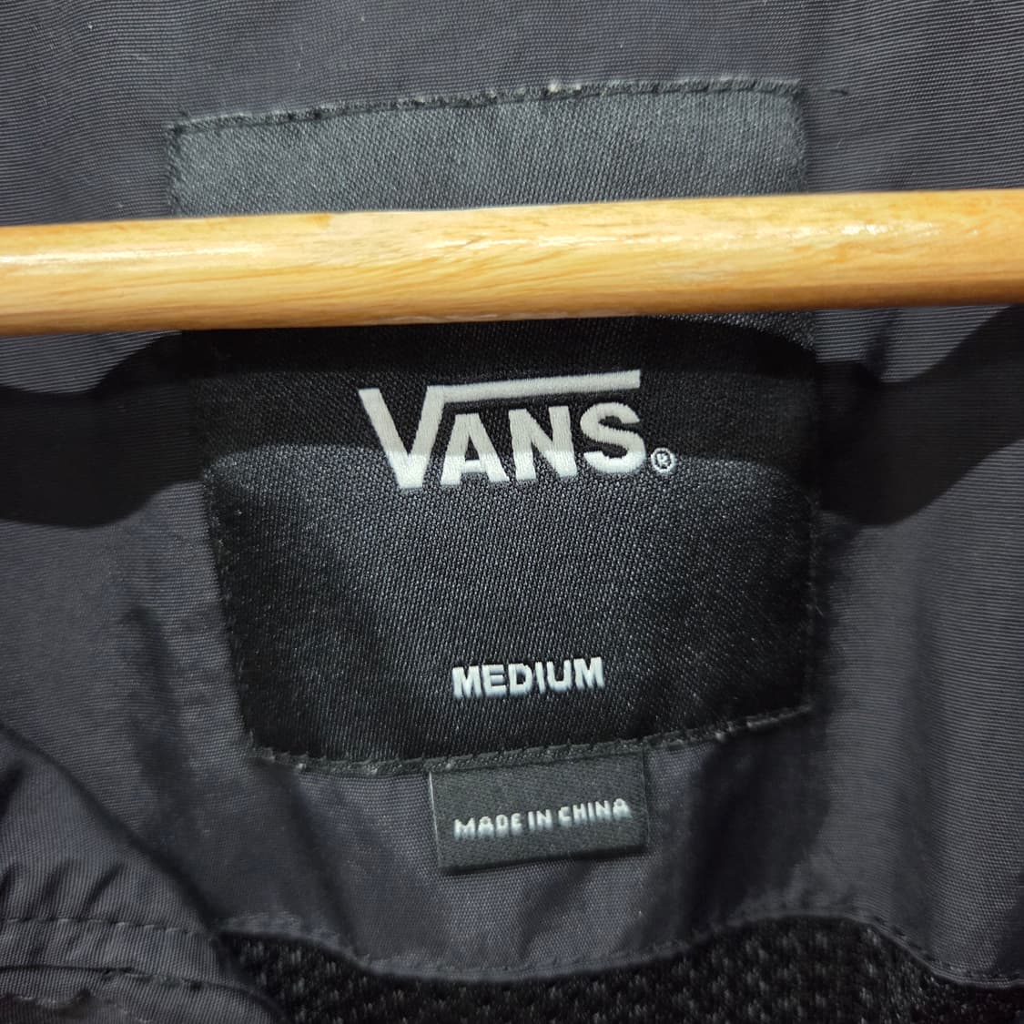 반스 Off The Wall 바람막이 그린/블랙 남m 상품이미지5