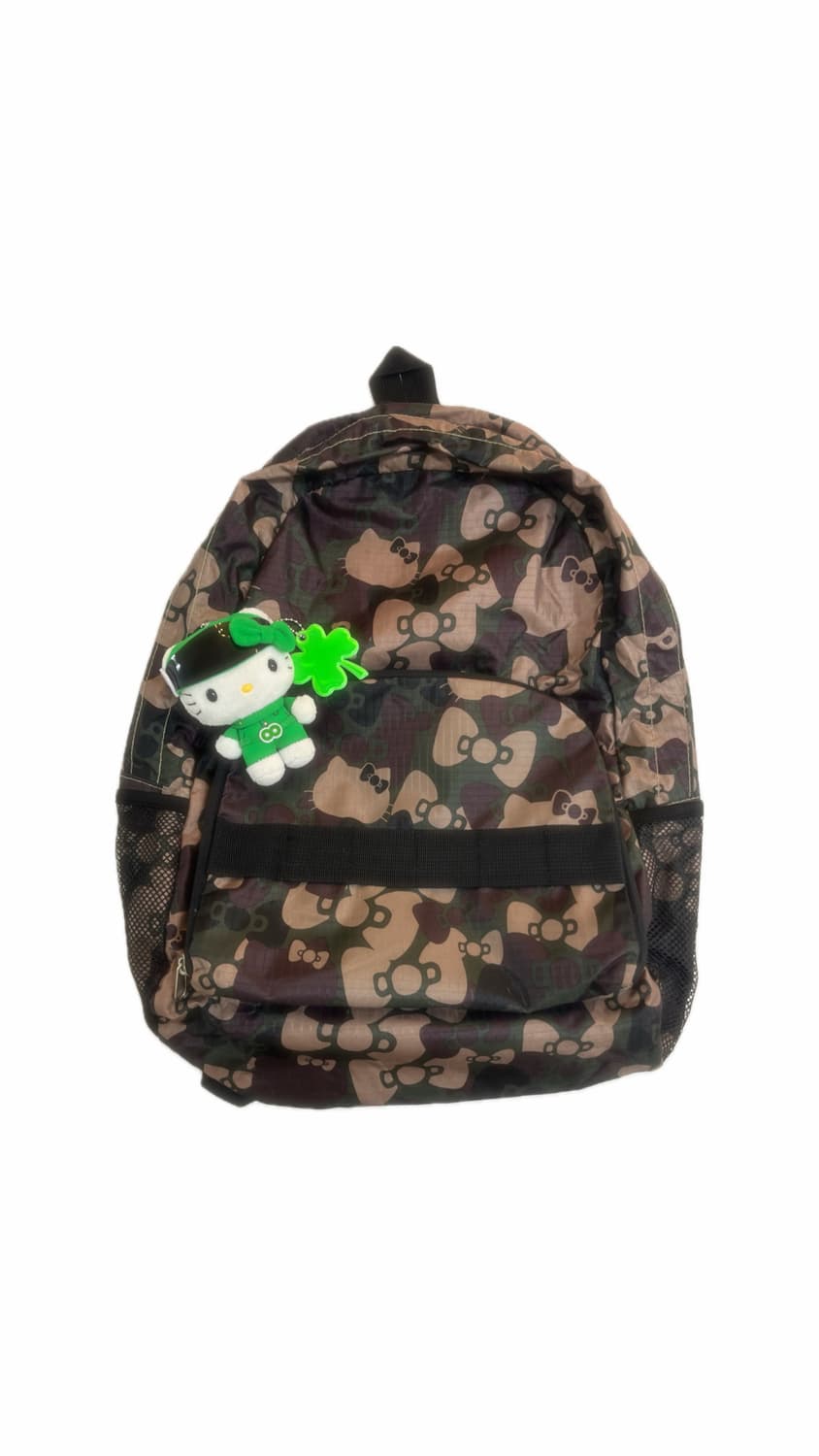 2016 밀리터리 키티 패턴 접이식 백팩 🎒 상품이미지1