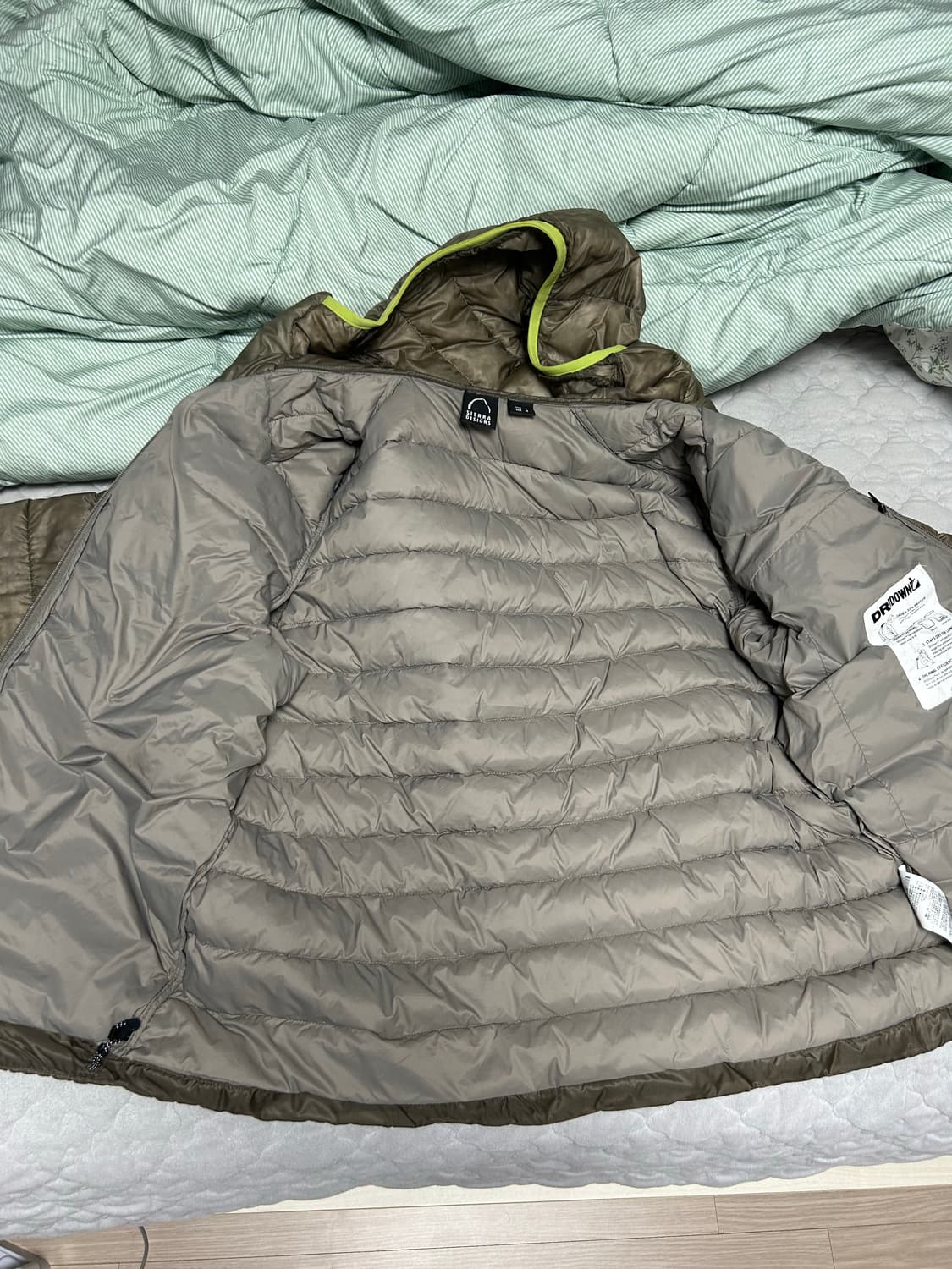 시에라디자인 뮤어 경랑 구스다운 브라운 상품이미지2