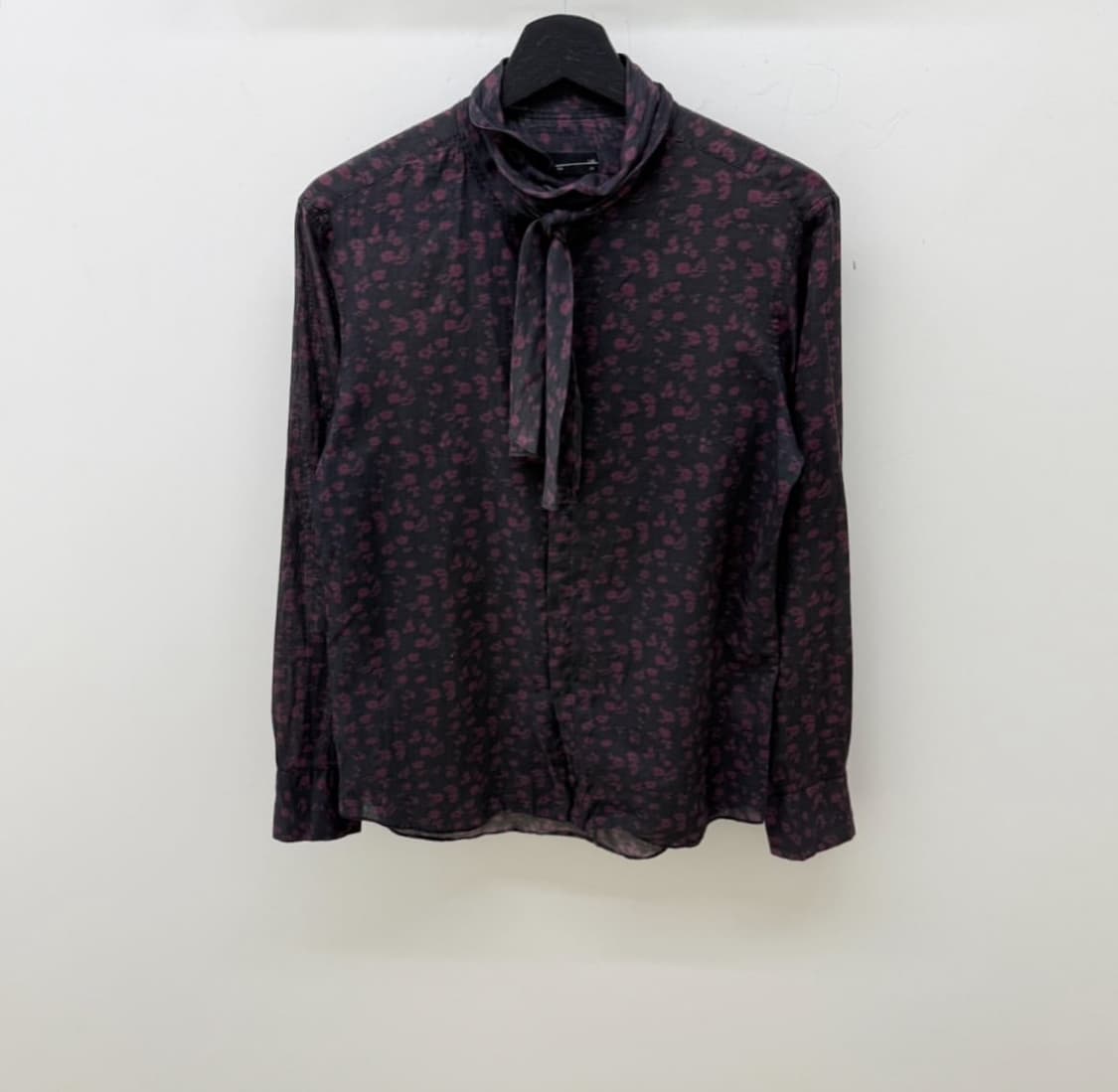 라드뮤지션 패턴 스카프 셔츠 상품이미지1