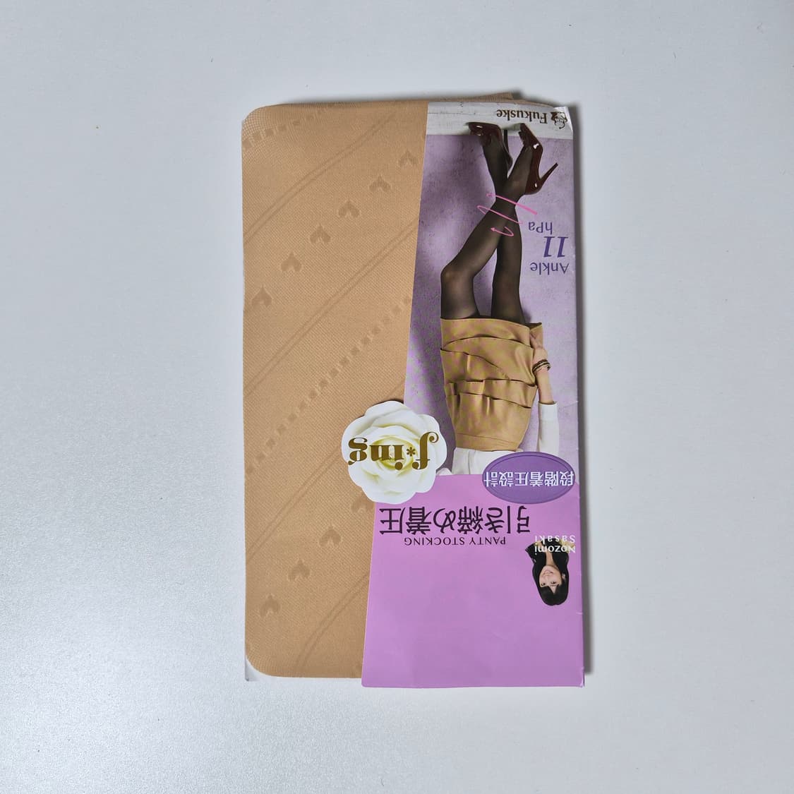 Fukuske 잔하트 패턴 서포트 팬티 스타킹 상품이미지3