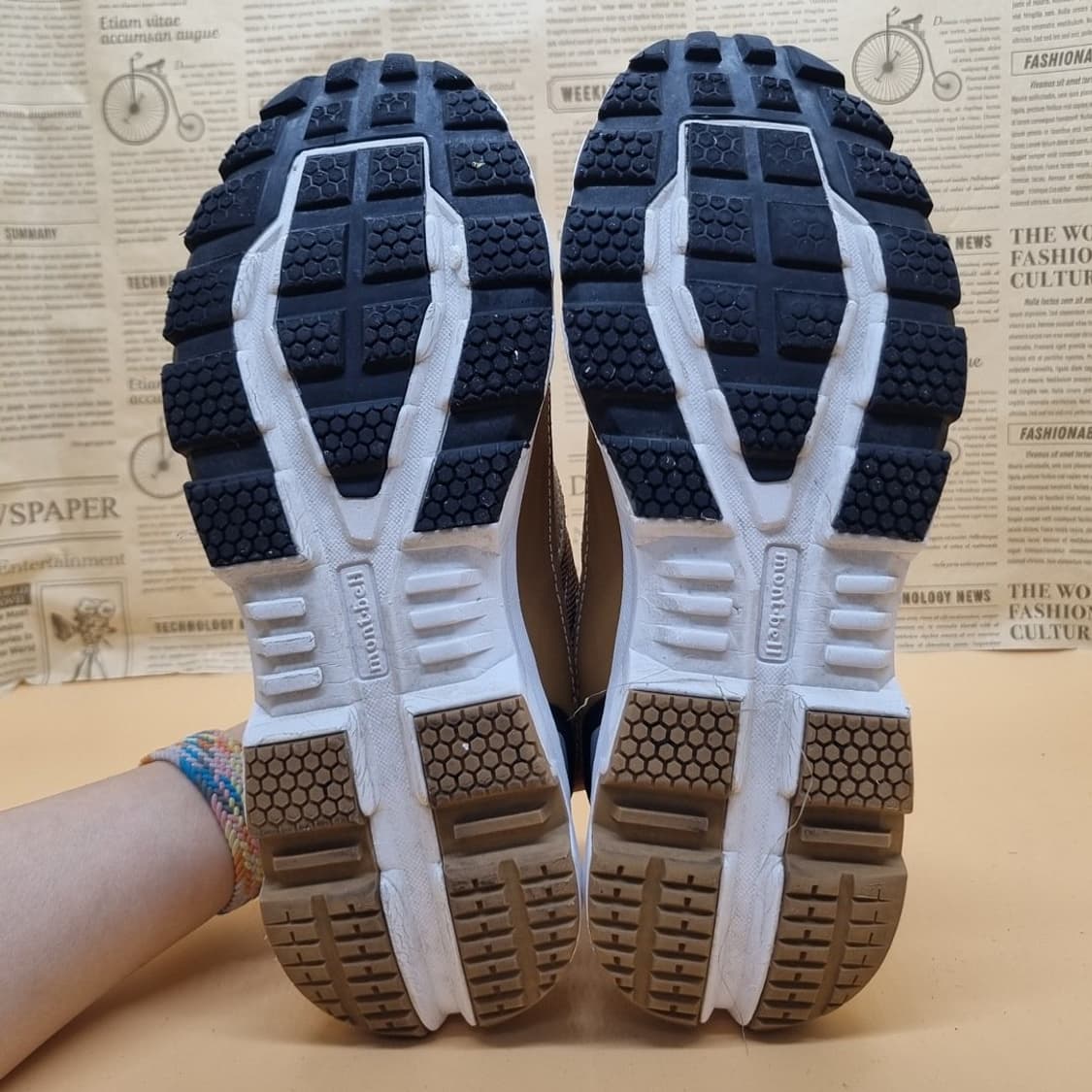 몽벨 브라운 트레킹화 270 상품이미지3