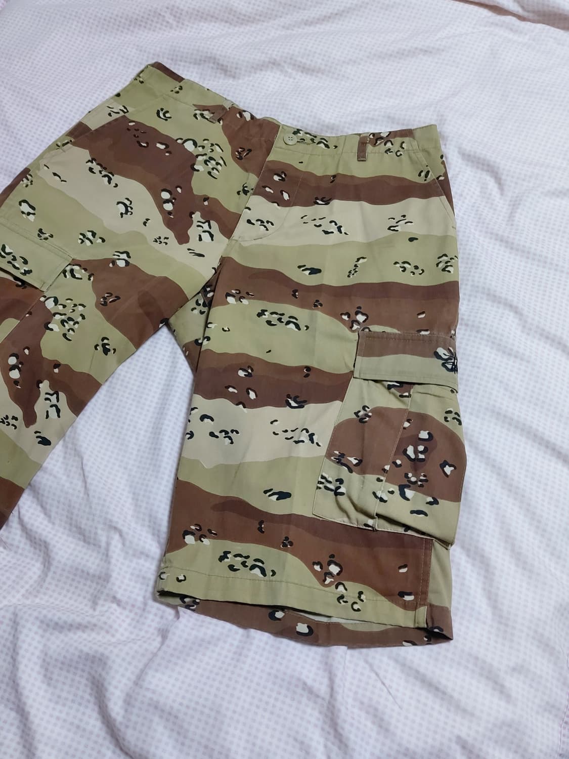 올드 스투시 데저트 카모(초코칩) 카고 반바지 상품이미지1