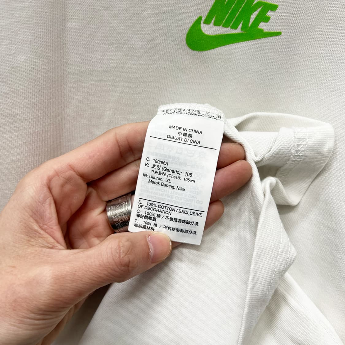 나이키 NSW 맥스90 퓨추라 긴팔 롱슬리브 XL 상품이미지5