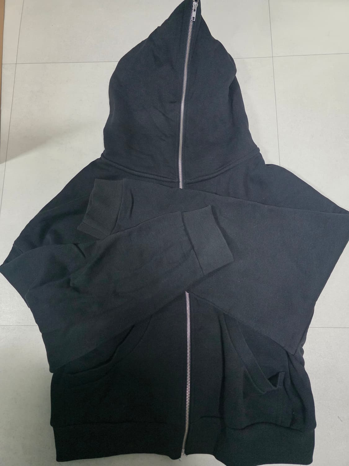 엔타이어스튜디오 이터널 집 숫 후드 후디 집업 M사이즈 상품이미지2