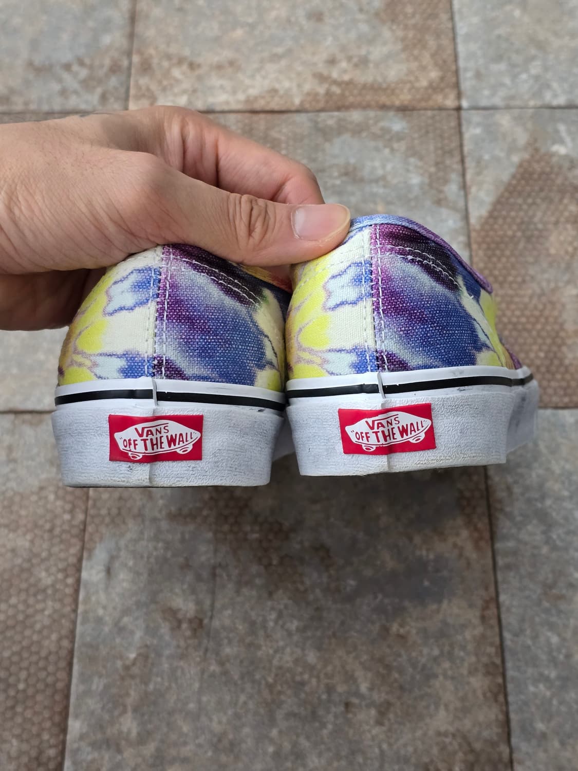 (250)반스 워시드 타이다이 어센틱  상품이미지7