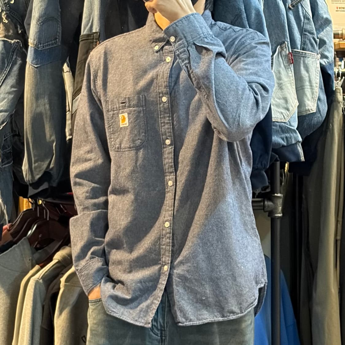 [NO.9] 칼하트 데님 긴팔셔츠 상품이미지4