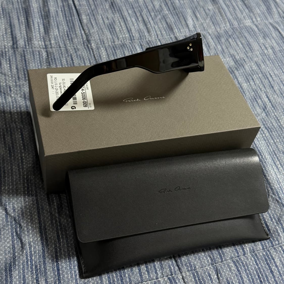(OS) 릭오웬스 GETH 게스 선글라스 블랙 상품이미지5