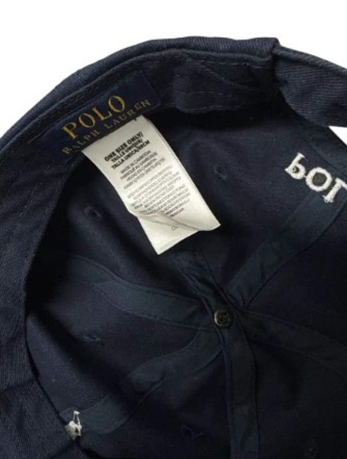 폴로 랄프로렌(POLO RALPH LAUREN) 네이비 볼캡 상품이미지2