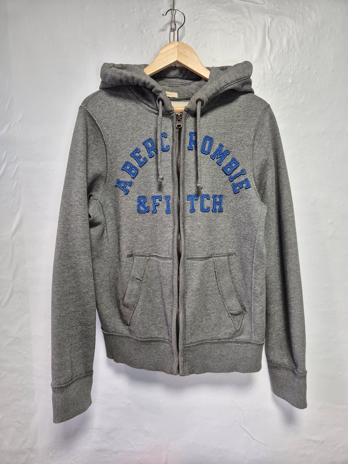 아베크롬비 Y2K 빈티지 후드집업 그레이 M사이즈(상태A급) 상품이미지1