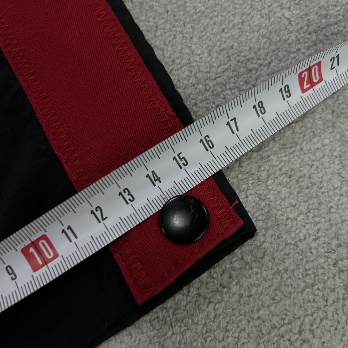 나이키 블랙/레드 버튼 트랙 바지 m 상품이미지7