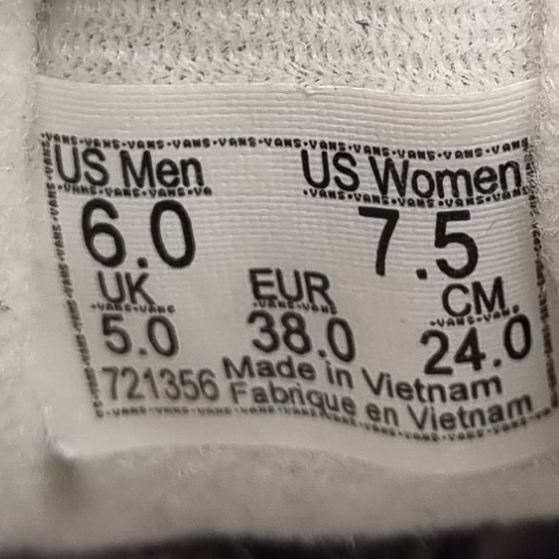 반스 볼트 og 여성스니커즈240  상품이미지6