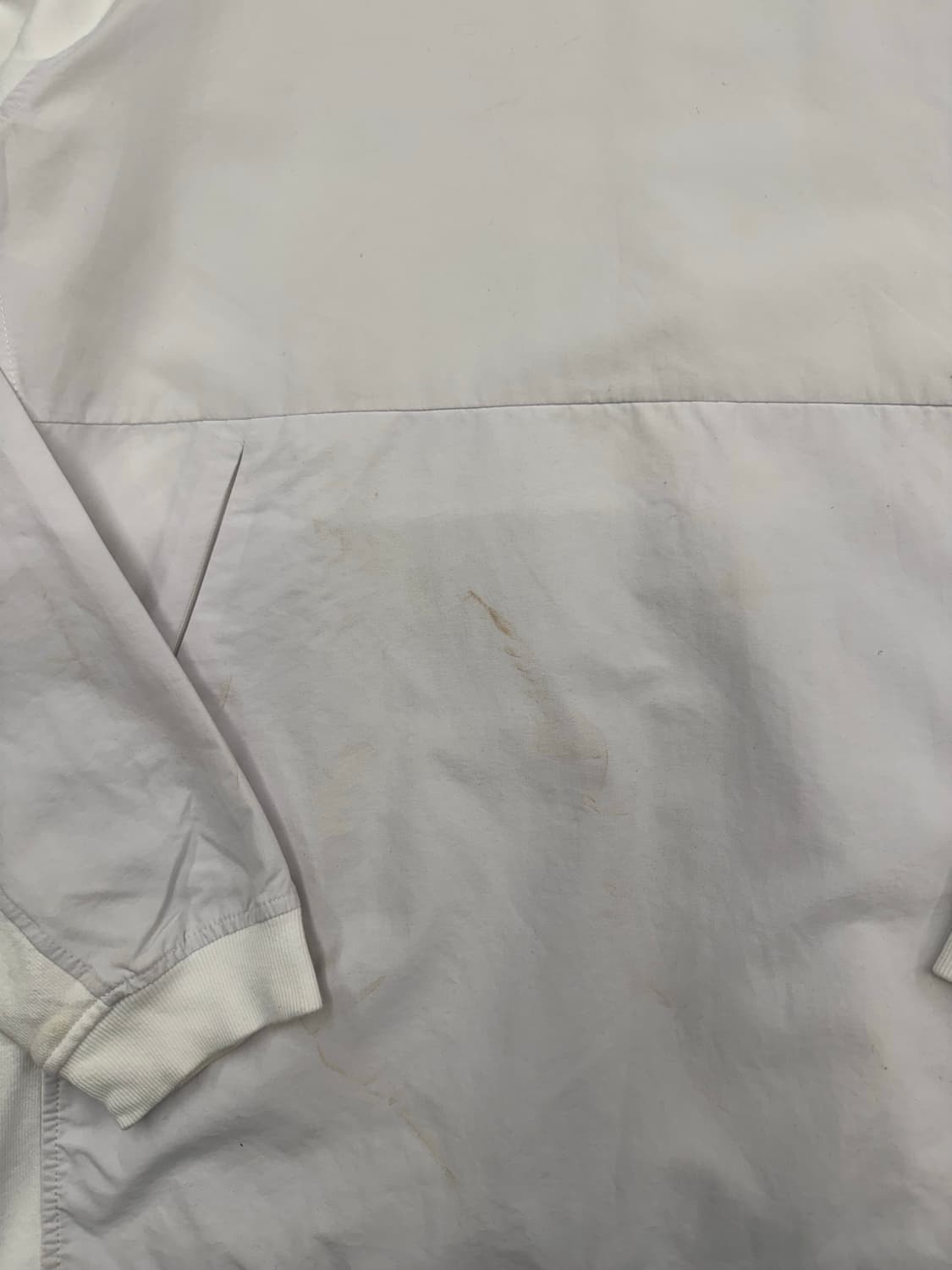 L)빔즈 빈티지 화이트 스웻셔츠 상품이미지4