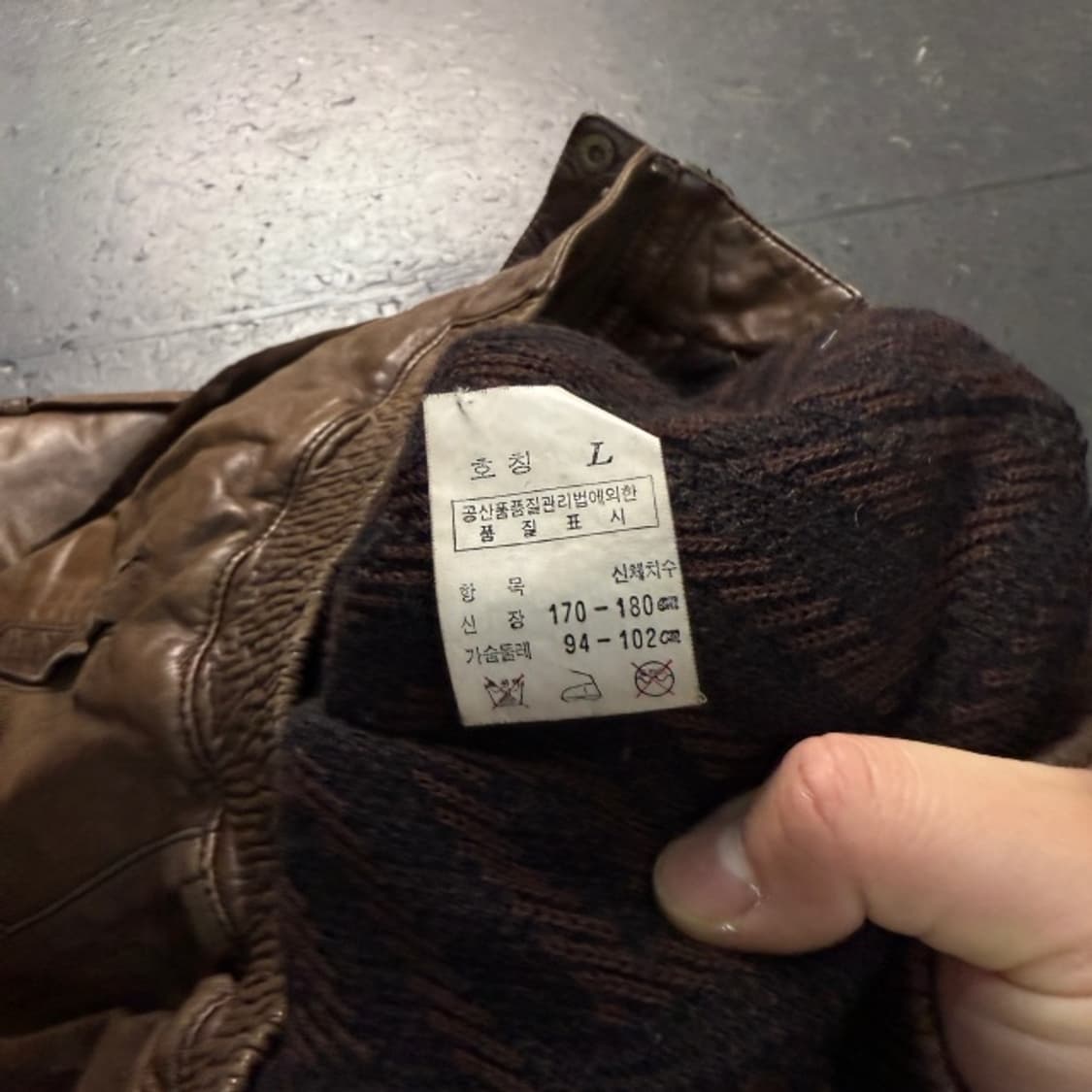 100 토라스 TORRAS 스페인 포켓 가죽자켓 상품이미지5