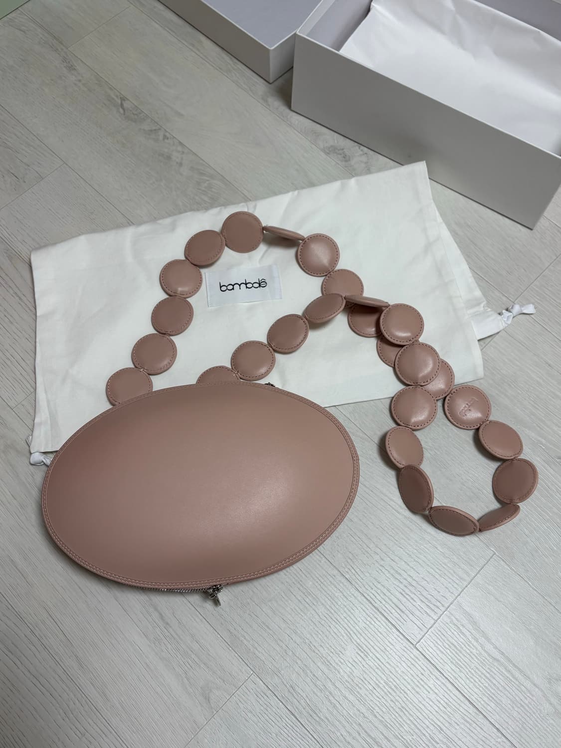밤볼레) 밤볼레 백1 핑크 상품이미지1